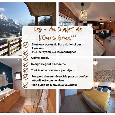 Chalet De L'Ours Brun, Gite 3 Etoiles Gere-Belesten Bagian luar foto