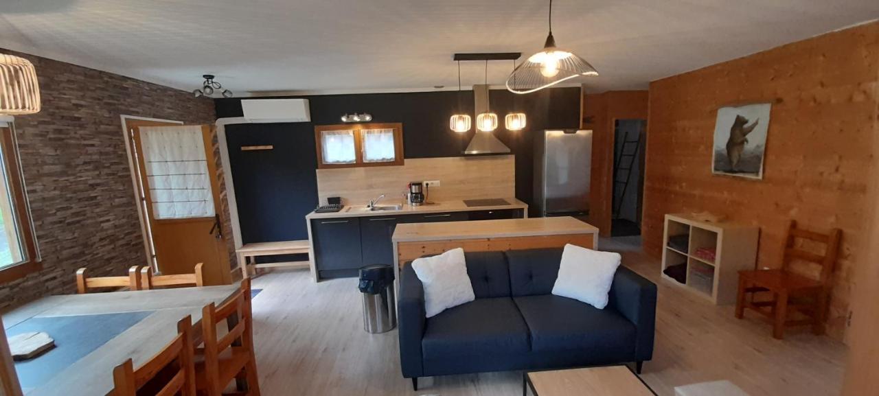 Chalet De L'Ours Brun, Gite 3 Etoiles Gere-Belesten Bagian luar foto